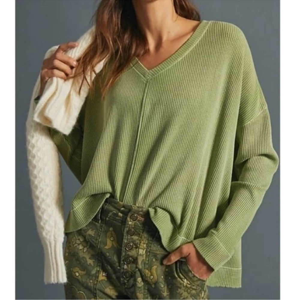 Anthropologie Pilcro Moira Pullover top